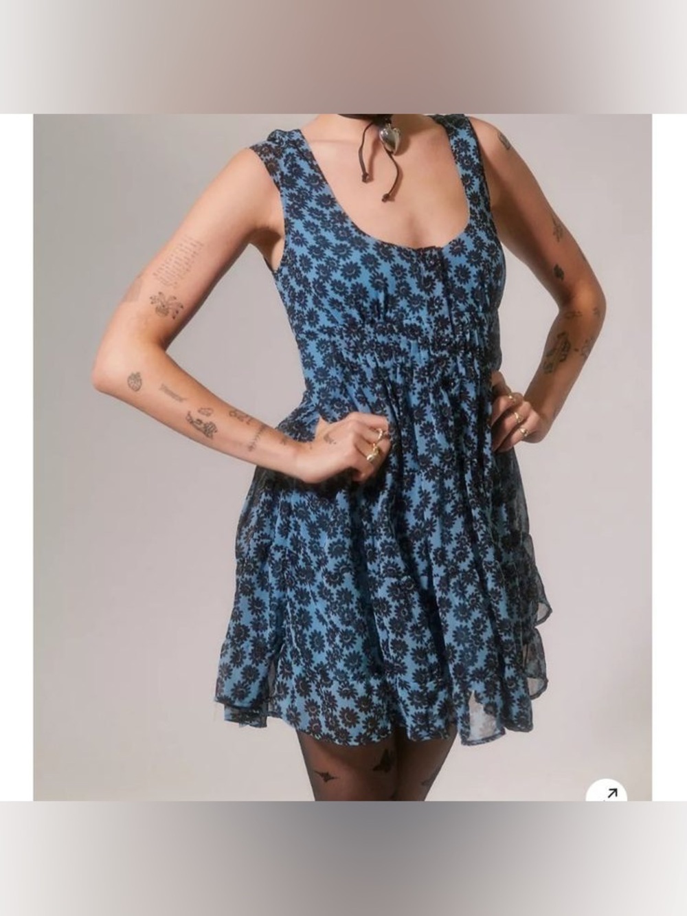 Urban Outfitters Justine Mini Dress NWT